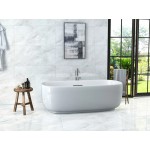 ΠΛΑΚΑΚΙ ONICE SNOWHITE FULL POLISHED RECTIFIED 60X120CM