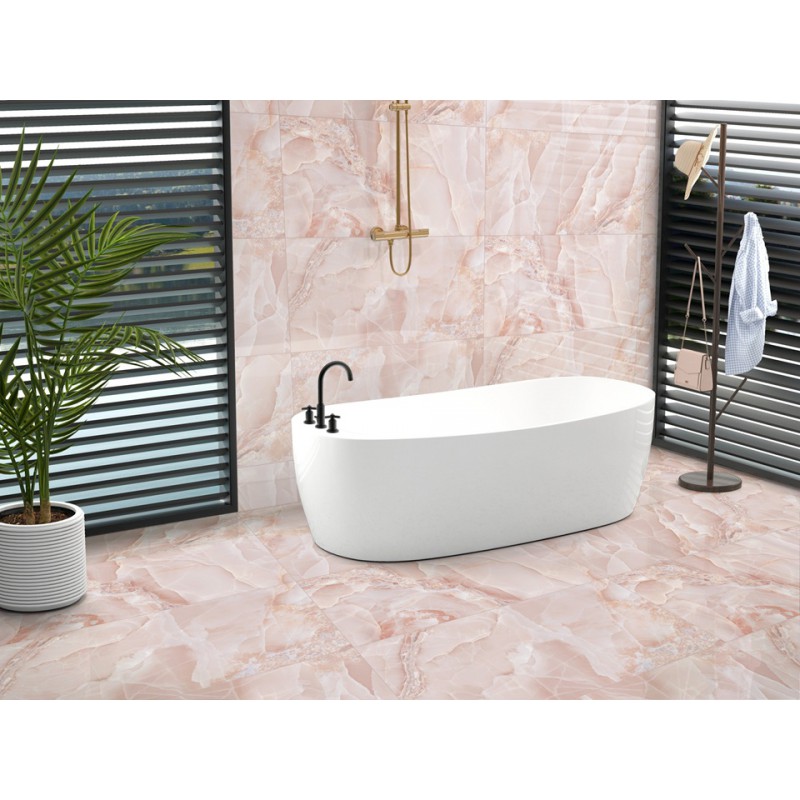 ΠΛΑΚΑΚΙ ONYX ROBINS PINK FULL POLISHED RECTIFIED 60X120CM
