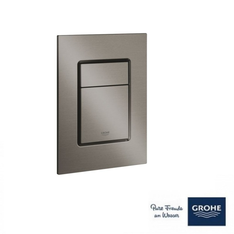 ΠΛΑΚΕΤΑ ΔΙΠΛΗΣ ΡΟΗΣ SKATE COSMOPOLITAN S BRUSHED HARD GRAPHITE (37535AL0) GROHE