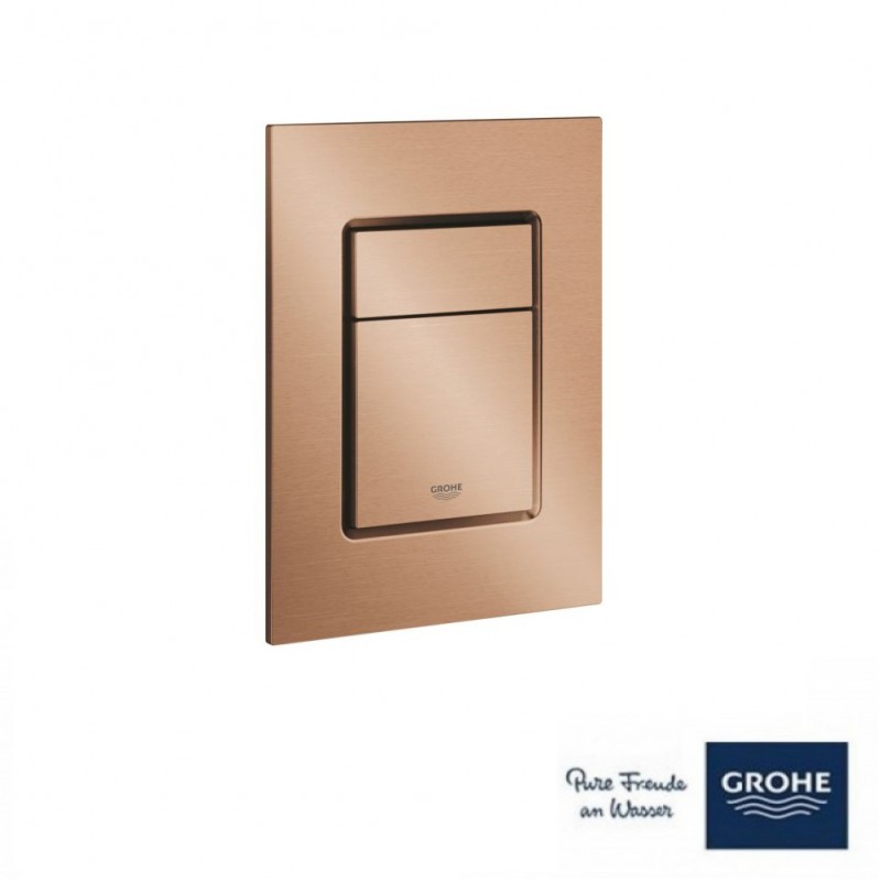 ΠΛΑΚΕΤΑ ΔΙΠΛΗΣ ΡΟΗΣ SKATE COSMOPOLITAN S BRUSHED WARM SUNSET (37535DL0) GROHE