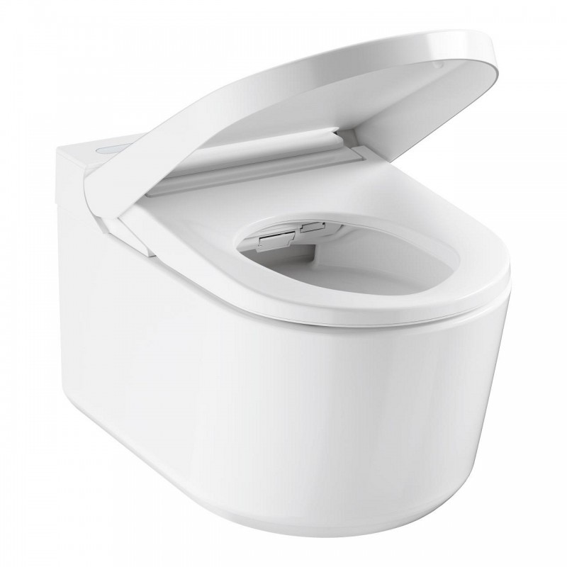 ΣΕΤ ΛΕΚΑΝΗ ΚΡΕΜΑΣΤΗ ΗΛΕΚΤΡΟΝΙΚΗ SENSIA PRO ALPINE WHITE (365085SH0) GROHE