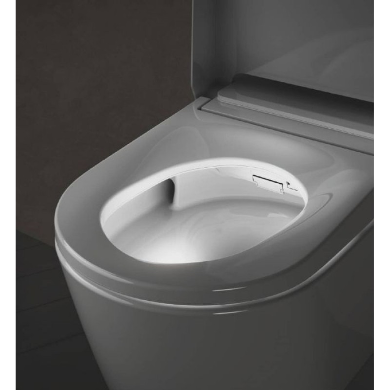 ΣΕΤ ΛΕΚΑΝΗ ΚΡΕΜΑΣΤΗ ΗΛΕΚΤΡΟΝΙΚΗ SENSIA PRO ALPINE WHITE (365085SH0) GROHE