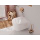 ΣΕΤ ΛΕΚΑΝΗ ΚΡΕΜΑΣΤΗ ELUPURA WHITE GLOSSY AQUAFLASH ΜΕ ΚΑΠΑΚΙ SOFT CLOSE 54CM HANSGROHE