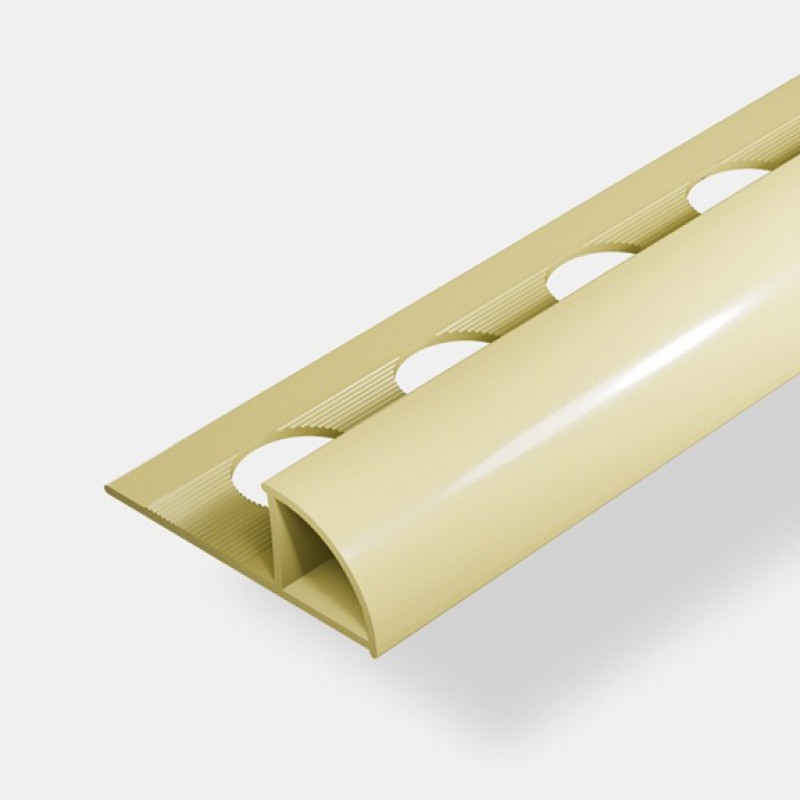 ΠΡΟΦΙΛ PVC ΣΤΡΟΓΓΥΛΕΜΕΝΟ ΙΒΟΥΑΡ 10MM 2.5Μ