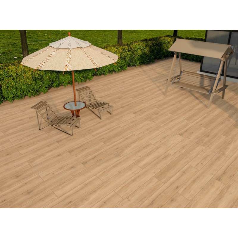 ΠΛΑΚΑΚΙ REGINA WOOD MIELE PUNCH RECTIFIED 20X120CM