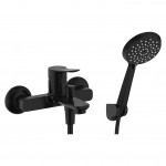 ΜΠΑΤΑΡΙΑ ΛΟΥΤΡΟΥ RHIO ΣΕΤ PVD BLACK MATT