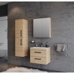 ΣΕΤ ΕΠΙΠΛΟ ΜΠΑΝΙΟΥ SANTA BEIGE MATT 60CM