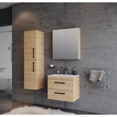 ΣΕΤ ΕΠΙΠΛΟ ΜΠΑΝΙΟΥ SANTA BEIGE MATT 60CM