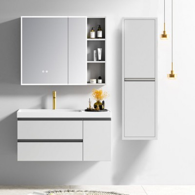 ΣΕΤ ΕΠΙΠΛΟ ΜΠΑΝΙΟΥ SARON WHITE 100CM