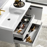ΣΕΤ ΕΠΙΠΛΟ ΜΠΑΝΙΟΥ SARON WHITE 100CM