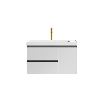 ΒΑΣΗ ΕΠΙΠΛΟΥ ΜΕ ΝΙΠΤΗΡΑ SARON WHITE 80CM