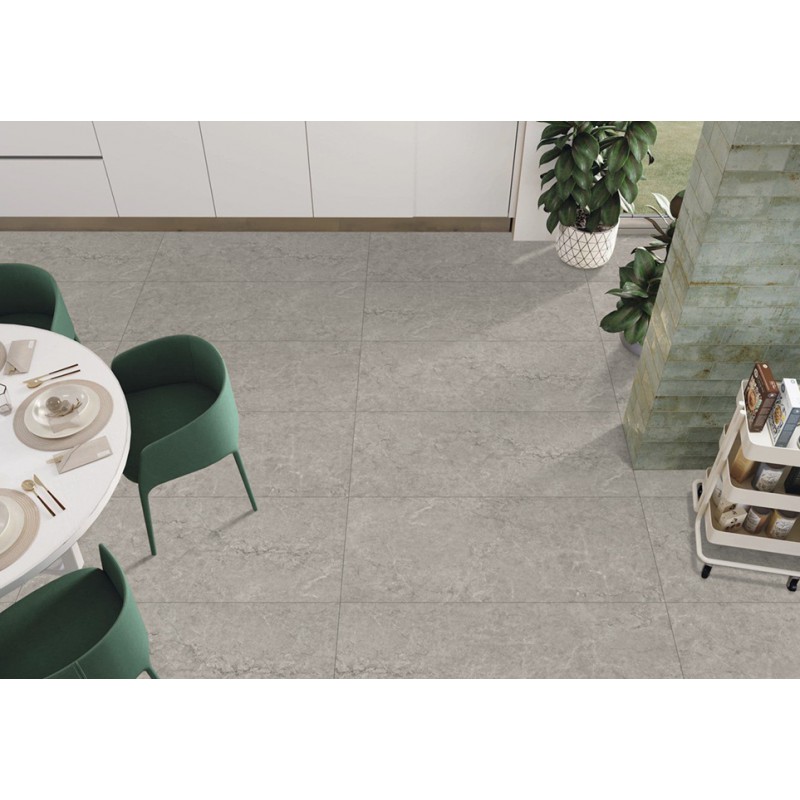 ΠΛΑΚΑΚΙ SIERRA DARK GREY MATT RECTIFIED 60X120CM