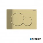 ΠΛΑΚΕΤΑ SIGMA 01 SPECIAL BRASS GALVANIZED (115.770.DT.5) GEBERIT