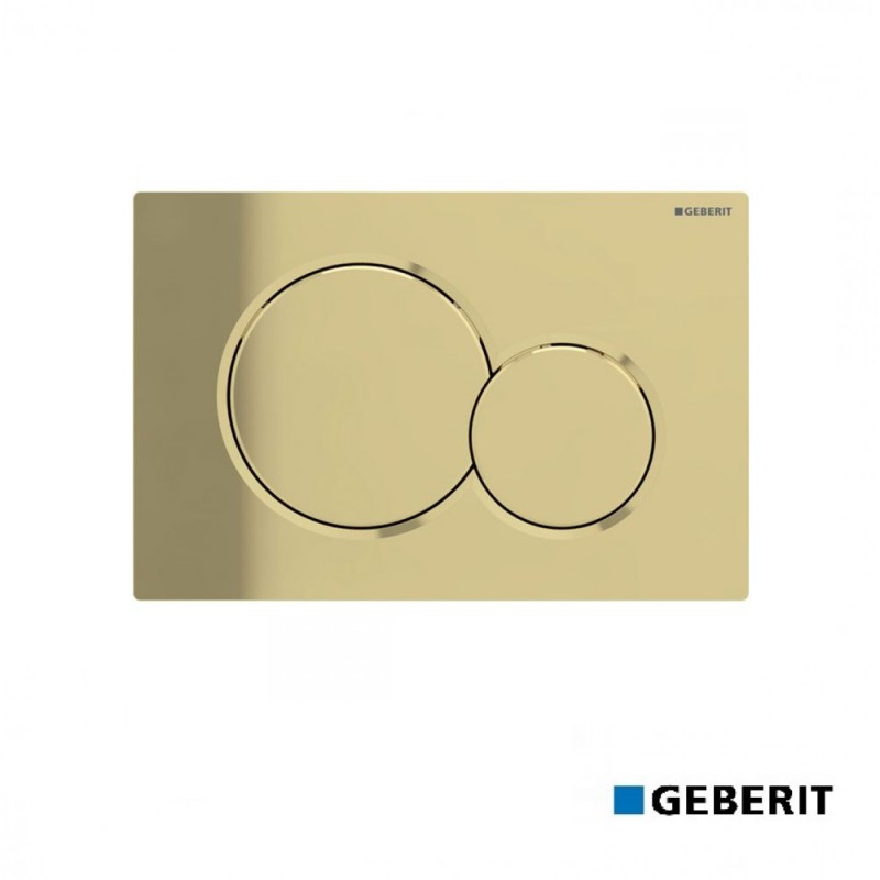 ΠΛΑΚΕΤΑ SIGMA 01 SPECIAL BRASS GALVANIZED (115.770.DT.5) GEBERIT