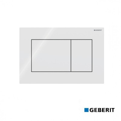 ΠΛΑΚΕΤΑ SIGMA 01 WHITE GLOSSY (115.660.11.1) GEBERIT