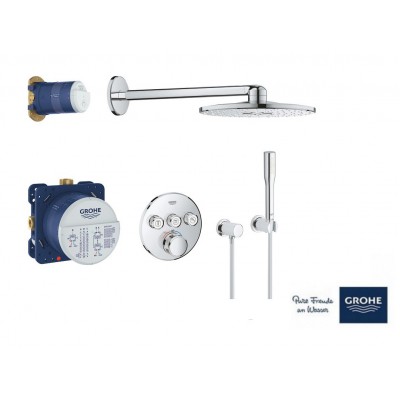 ΣΕΤ ΕΝΤΟΙΧΙΣΜΟΥ GROHTHERM SMART CONTROL CHROME (34705000) GROHE ΣΕΤ ΕΝΤΟΙΧΙΣΜΟΥ GROHTHERM SMART CONTROL CHROME (34705000) GROHE