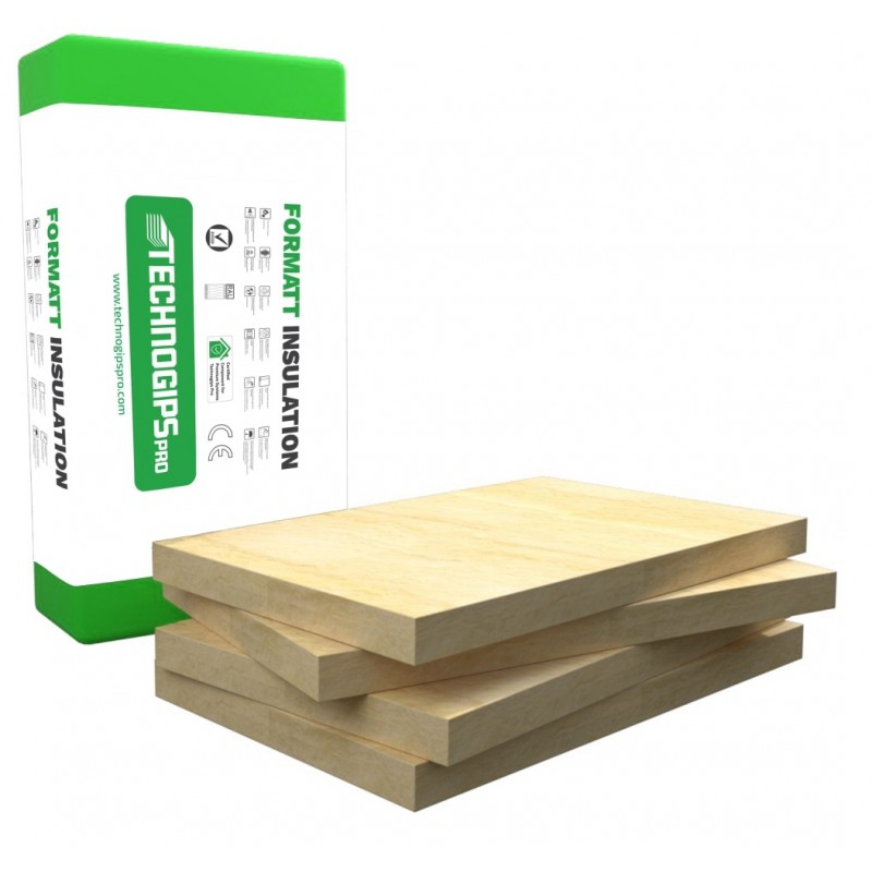 ΟΡΥΚΤΟΒΑΜΒΑΚΑΣ THERMO-ACOUSTIC PRO BOARD 0.37 120X60X50CM ΔΕΜΑ (11.52M²) TECHNOGIPS