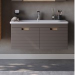 ΒΑΣΗ ΕΠΙΠΛΟΥ ΜΕ ΝΙΠΤΗΡΑ VEGA BROWN MATT 100CM ΒΑΣΗ ΕΠΙΠΛΟΥ ΜΕ ΝΙΠΤΗΡΑ VEGA BROWN MATT 100CM