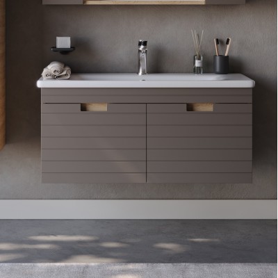 ΒΑΣΗ ΕΠΙΠΛΟΥ ΜΕ ΝΙΠΤΗΡΑ VEGA BROWN MATT 100CM ΒΑΣΗ ΕΠΙΠΛΟΥ ΜΕ ΝΙΠΤΗΡΑ VEGA BROWN MATT 100CM