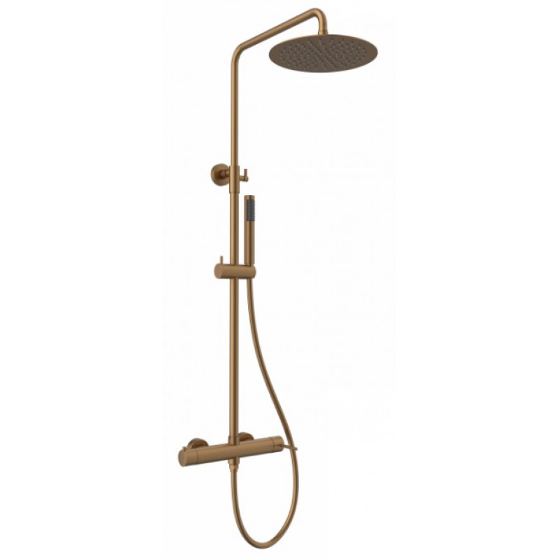 ΣΤΗΛΗ ΝΤΟΥΖ 2 ΕΞΟΔΩΝ ΕΠΕΚΤΕΙΝΟΜΕΝΗ VENIS PVD BRUSHED COPPER DC