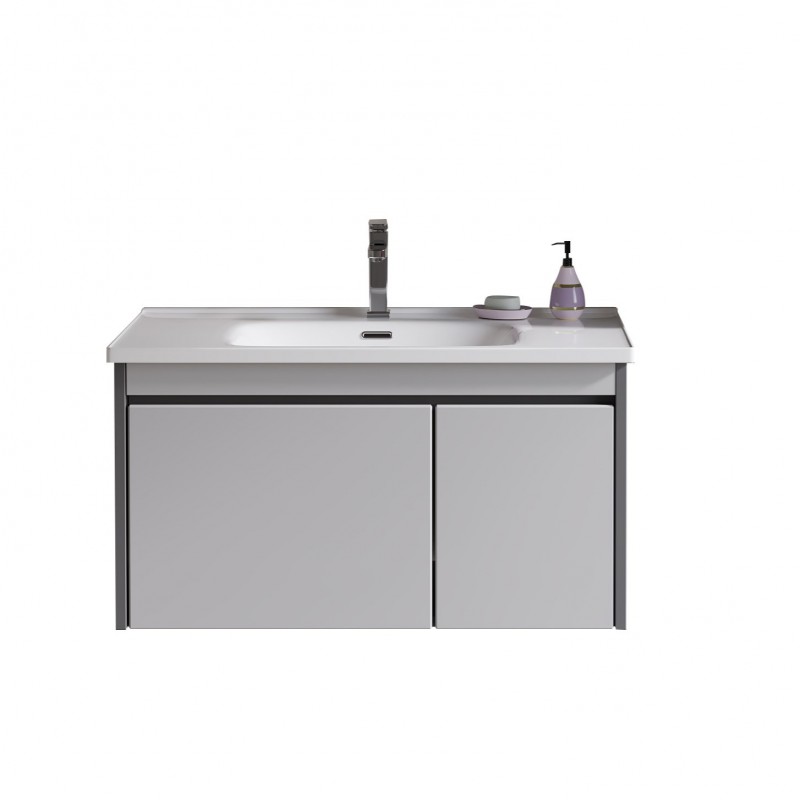 ΒΑΣΗ ΕΠΙΠΛΟΥ YVONNE GREY MATT 60CM