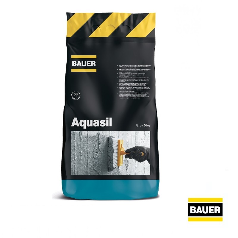 AQUASIL ΕΠΑΛΕΙΦΟΜΕΝΟ ΣΤΕΓΑΝΩΤΙΚΟ ΚΟΝΙΑΜΑ BAUER (5KG)