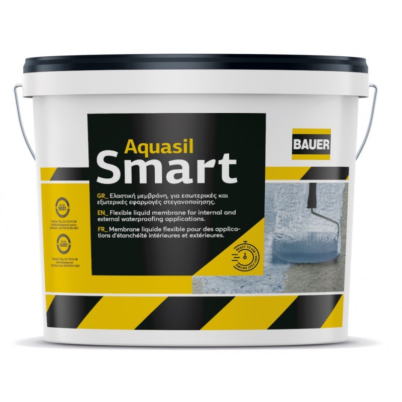 AQUASIL SMART ΕΛΑΣΤΙΚΗ ΜΕΜΒΡΑΝΗ ΣΤΕΓΑΝΟΠΟΙΗΣΗΣ (6KG) BAUR