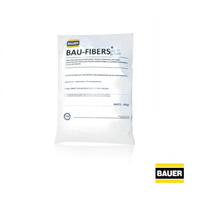 BAU-FIBERS ΙΝΕΣ ΠΟΛΥΠΡΟΠΥΛΕΝΙΟΥ 6MM BAUER (600GR)