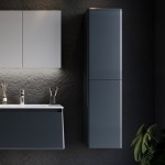 ΣΤΗΛΗ ΕΠΙΠΛΟΥ BELLA ANTHRACITE MATT 35X35X138CM