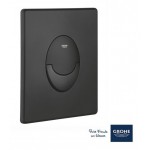 ΠΛΑΚΕΤΑ ΔΙΠΛΗΣ ΡΟΗΣ SKATE AIR PHANTOM BLACK MATT (38505KF0) GROHE