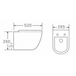 ΣΕΤ ΛΕΚΑΝΗ ΚΡΕΜΑΣΤΗ CAPRI ROUND BLACK MATT RIMLESS ΜΕ ΚΑΠΑΚΙ SLIM SOFT CLOSE 50CM ΣΕΤ ΛΕΚΑΝΗ ΚΡΕΜΑΣΤΗ CAPRI ROUND BLACK MATT RIMLESS ΜΕ ΚΑΠΑΚΙ SLIM SOFT CLOSE 50CM