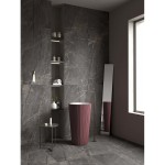 ΠΛΑΚΑΚΙ CHARME BLACK MATT COLOUR BODY RECTIFIED 60X120CM ΠΛΑΚΑΚΙ CHARME BLACK MATT COLOUR BODY RECTIFIED 60X120CM