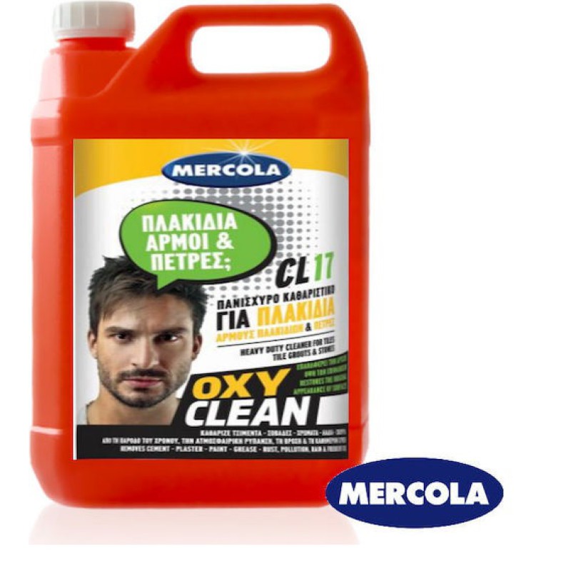 CL 17 ΟΞΙΝΟ ΚΑΘΑΡΙΣΤΙΚΟ (4LT) MERCOLA
