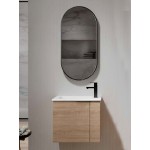 ΣΕΤ ΕΠΙΠΛΟ ΜΠΑΝΙΟΥ CLEIO CAPPUCINO MATT 60CM