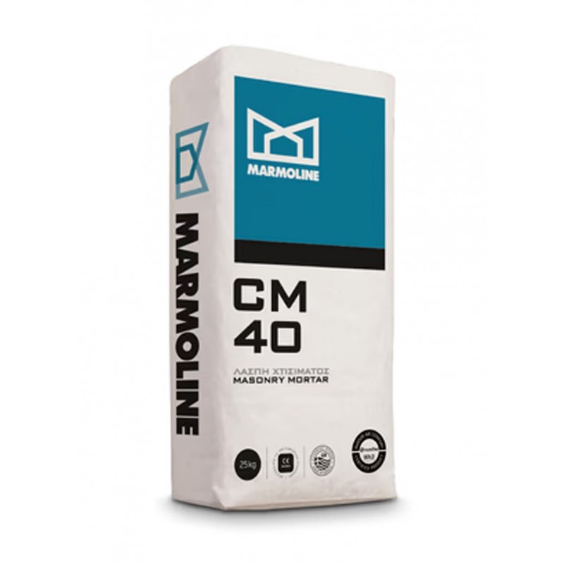 ΛΑΣΠΗ ΧΤΙΣΙΜΑΤΟΣ CM-40 (25KG) MARMOLINE