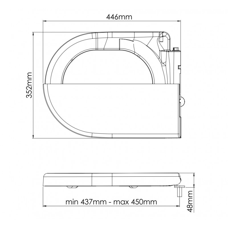 ΚΑΛΥΜΜΑ ΛΕΚΑΝΗΣ DIVA SOFT CLOSE DUROPLAST 