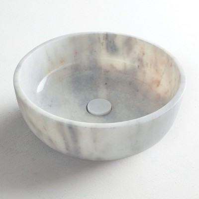 ΝΙΠΤΗΡΑΣ ΕΠΙΚΑΘΗΜΕΝΟΣ THALO MARBLE CARRARA NUOVO Φ39 H.10CM