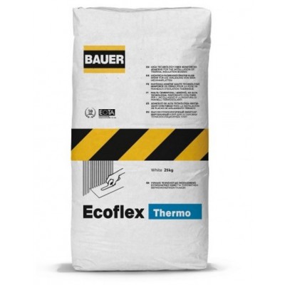 ECOFLEX GEL ΙΝΟΠΛΙΣΜΕΝΗ ΚΟΛΛΑ ΘΕΡΜΟΜΟΝΩΤΙΚΩΝ ΠΛΑΚΩΝ ΛΕΥΚΗ  (25KG) BAUER