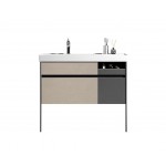 ΒΑΣΗ ΕΠΙΠΛΟΥ ΜΕ ΝΙΠΤΗΡΑ ELITE SMOKE GREY 80CM ΒΑΣΗ ΕΠΙΠΛΟΥ ΜΕ ΝΙΠΤΗΡΑ ELITE SMOKE GREY 80CM