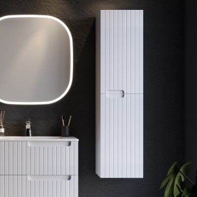 ΣΤΗΛΗ ΕΠΙΠΛΟΥ ΚΡΕΜΑΣΤΗ ENZA WHITE MATT 35X35X138CM ΣΤΗΛΗ ΕΠΙΠΛΟΥ ΚΡΕΜΑΣΤΗ ENZA WHITE MATT 35X35X138CM