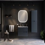 ΣΕΤ ΕΠΙΠΛΟ ΜΠΑΝΙΟΥ ENZA ANTHRACITE MATT 60CM ΣΕΤ ΕΠΙΠΛΟ ΜΠΑΝΙΟΥ ENZA ANTHRACITE MATT 60CM