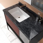 ΣΕΤ ΕΠΙΠΛΟ ΜΠΑΝΙΟΥ ERIETE BORDEAUX/ANTHRACITE ΜΑΤΤ 100CM