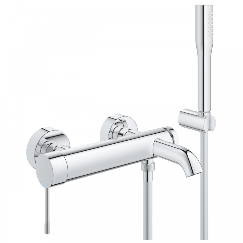 ΜΠΑΤΑΡΙΑ ΛΟΥΤΡΟΥ ESSENCE ΣΕΤ CHROME (25249001) GROHE
