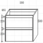 ΒΑΣΗ ΕΠΙΠΛΟΥ EVELYN BROWN 60CM ΒΑΣΗ ΕΠΙΠΛΟΥ EVELYN BROWN 60CM