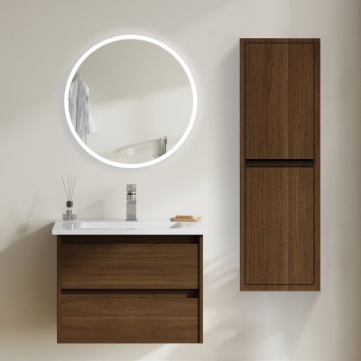 ΣΕΤ ΕΠΙΠΛΟ ΜΠΑΝΙΟΥ EVELYN BROWN ΜΑΤΤ 60CM