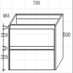 ΒΑΣΗ ΕΠΙΠΛΟΥ EVELYN BROWN 80CM ΒΑΣΗ ΕΠΙΠΛΟΥ EVELYN BROWN 80CM