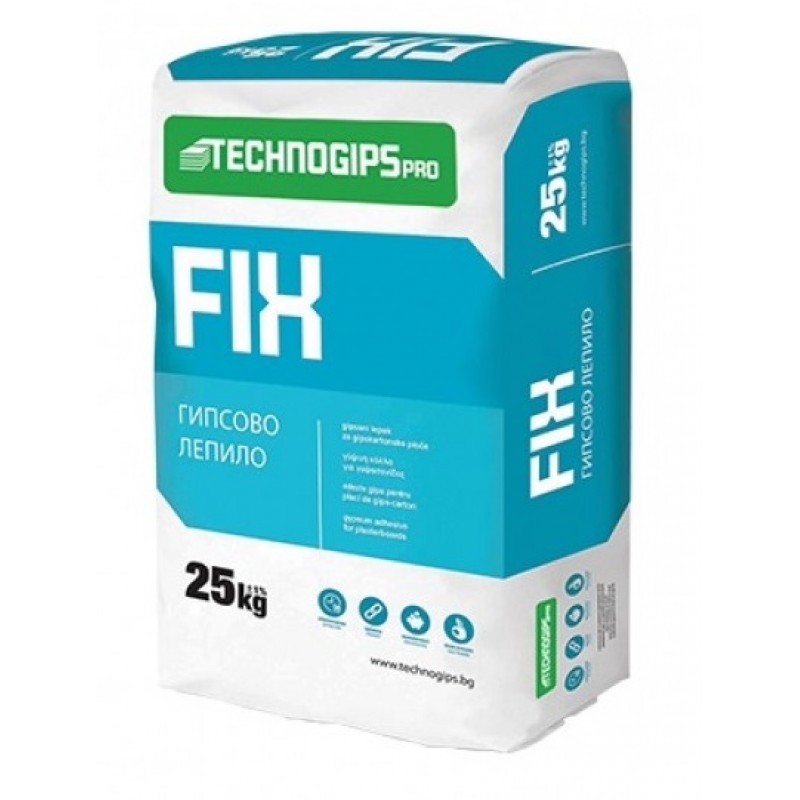 ΚΟΛΛΑ ΓΥΨΟΥ TECHNOGIPS FIX 25KG