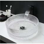 ΝΙΠΤΗΡΑΣ ΕΠΙΤΡΑΠΕΖΙΟΣ GLASS WHITE Φ36CM 