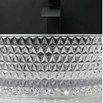 ΝΙΠΤΗΡΑΣ ΕΠΙΤΡΑΠΕΖΙΟΣ GLASS WHITE Φ36CM 