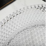 ΝΙΠΤΗΡΑΣ ΕΠΙΤΡΑΠΕΖΙΟΣ GLASS WHITE Φ36CM 